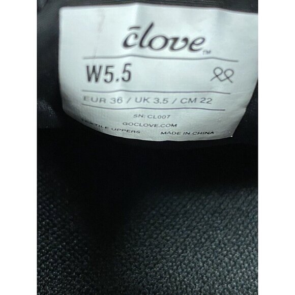 Clove Shoes Women Sz 5.5 Black Slip On Casual Medical Dental Nursing Athletic - Picture 5 of 5